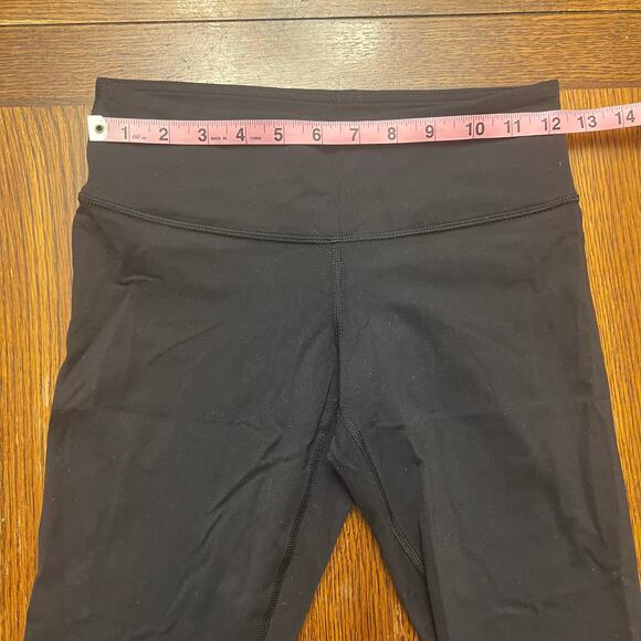 Lululemon Soulcycle Skull Heart Wunder Under Crop Leggings Sz 4 - Picture 12 of 12